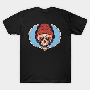 skull monkey smile T-Shirt